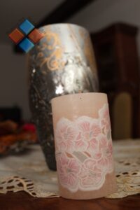 Świeca ozdobna pregamano